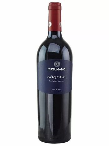 Вино Cusumano. Сагана 2019 чер 0,75л 14,5%